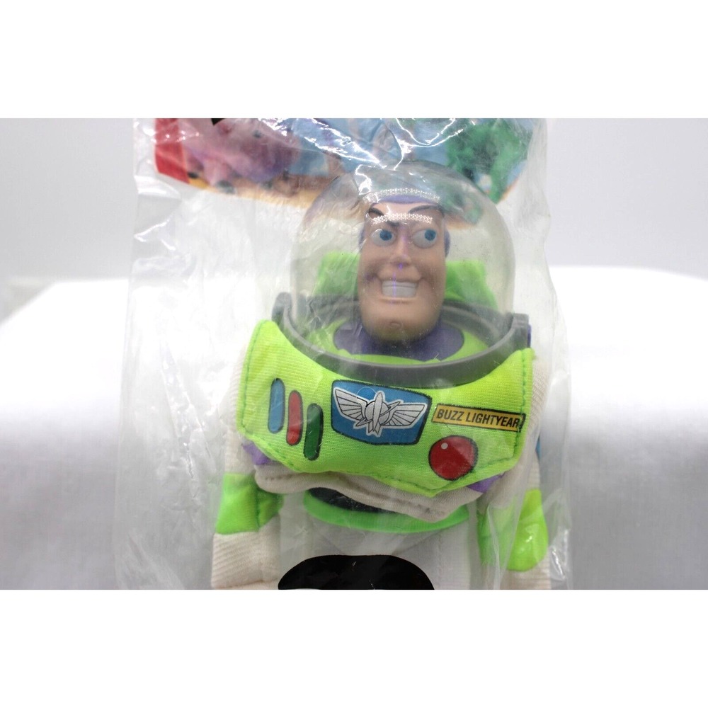 1995 BUZZ LIGHTYEAR Toy Story Pals BURGER KING Promo 9" Plush Figure SEALED - Picture 2 of 5